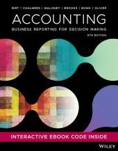 Book cover for Accounting: Business Reporting for Decision Making