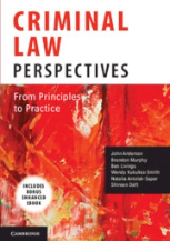 Book cover for Criminal Law Perspectives