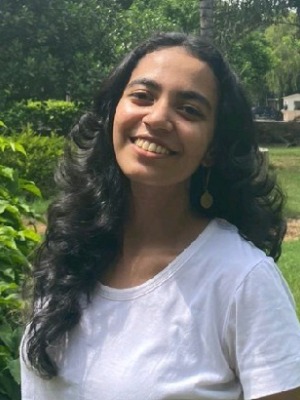 Photograph of Library student voice representative Renee